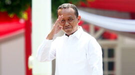 Menteri Energi dan Sumber Daya Mineral (ESDM) Bahlil Lahadalia. Foto: JPPN.COM