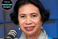 Ketua Umum Partai Pembaruan Bangsa (PPB), Dipl.-Oek. Engelina Pattiasina. Foto: Dok Pribadi for JPNN