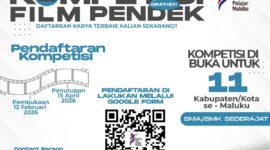 Poster Festival Film Pelajar Maluku. Foto : Istimewa 