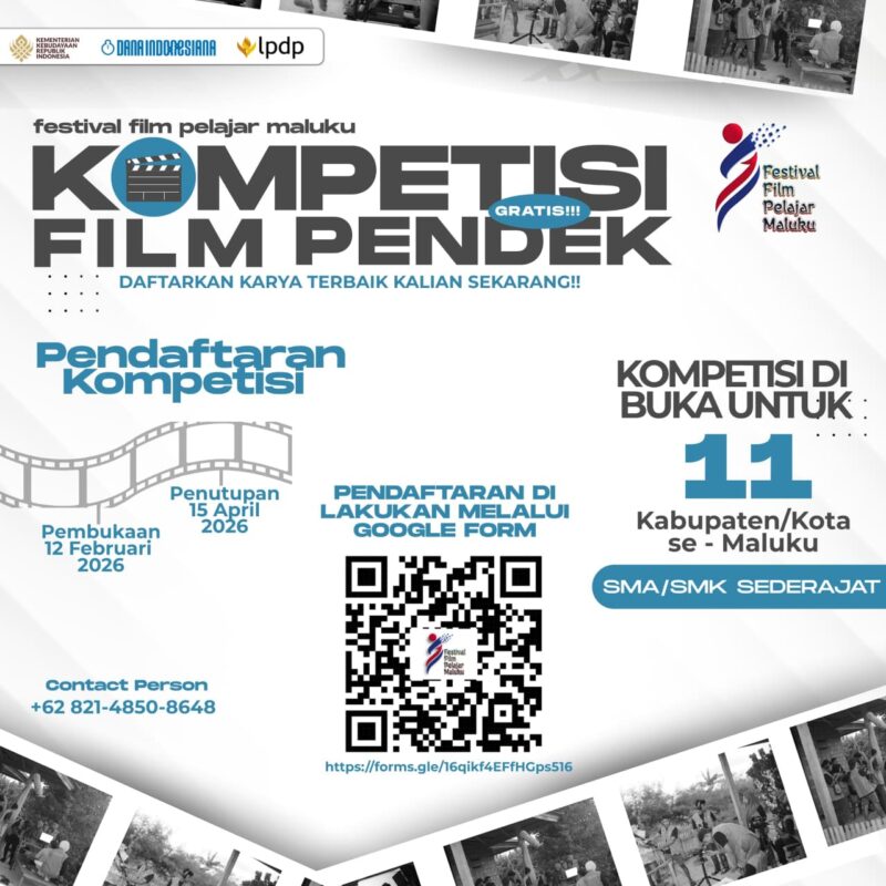 Poster Festival Film Pelajar Maluku. Foto : Istimewa 
