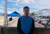 Pj. Kepala UPTD Parkir Dishub Kota Ambon, Gino Pattiasina. Foto: Dok. Istimewa