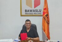 Stevin Melay, anggota Bawaslu Maluku. (Foto: Istimewa) 