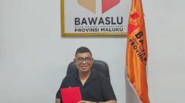 Stevin Melay, anggota Bawaslu Maluku. (Foto: Istimewa) 