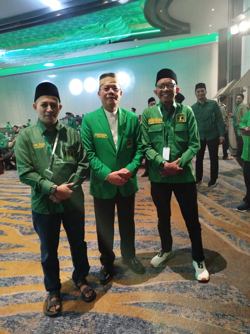 Potret Reza Bahawrez, Ketum PPP Muhammad Mardiono, dan Husein Tuharea. Foto: Istimewa