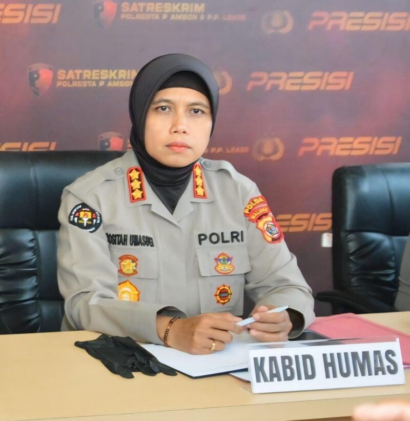 Kabid Humas Polda Maluku, Kombes Pol. Rositah Umasugi