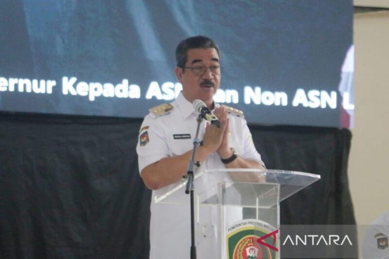 Gubernur Maluku Hendrik Lewerissa. (Foto: ANTARA)