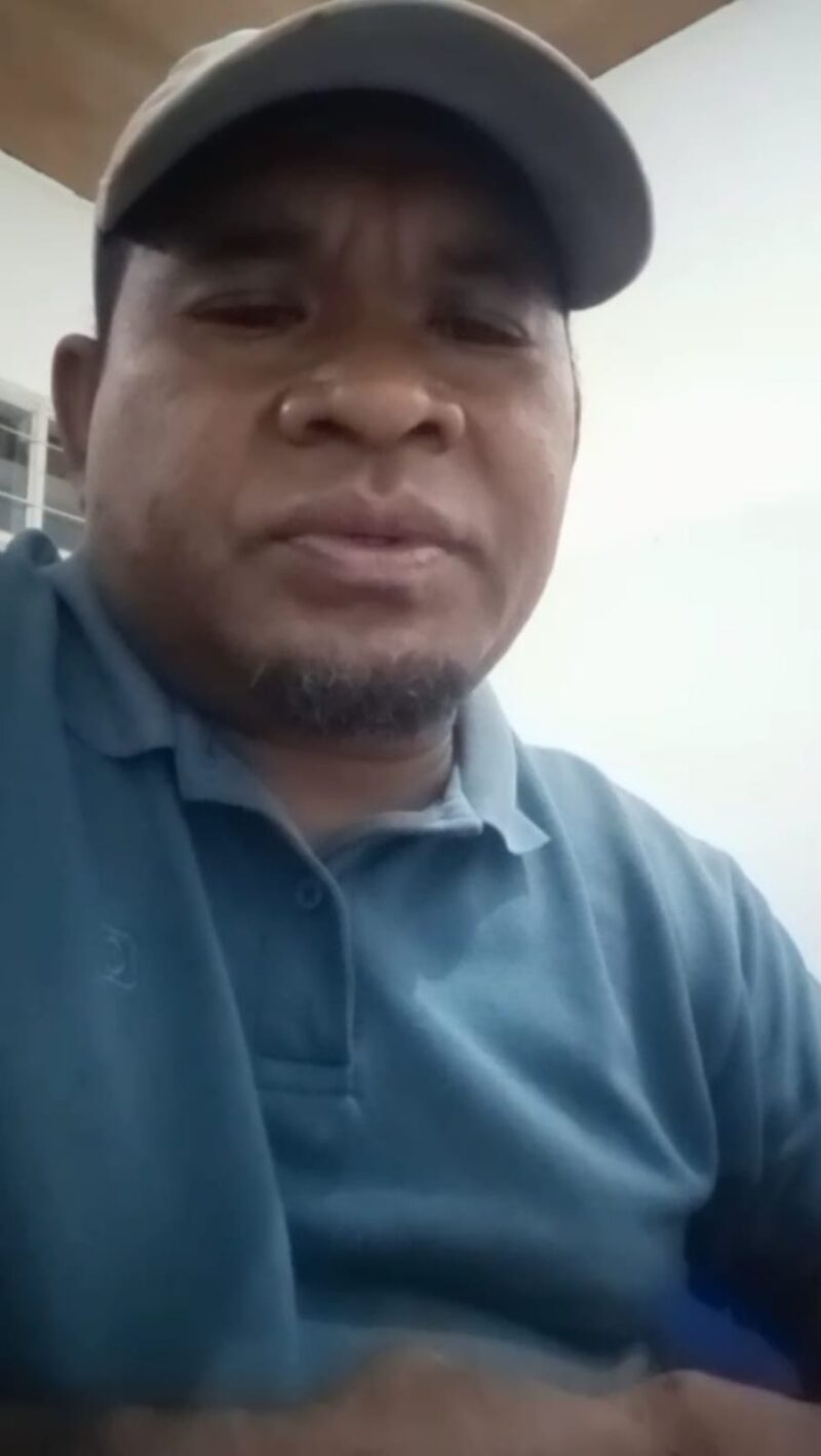 Salah satu tokoh masyarakat SBB, Syuaib Pattimura. Foto: Tangkapan layar video Syuaib Pattimura.