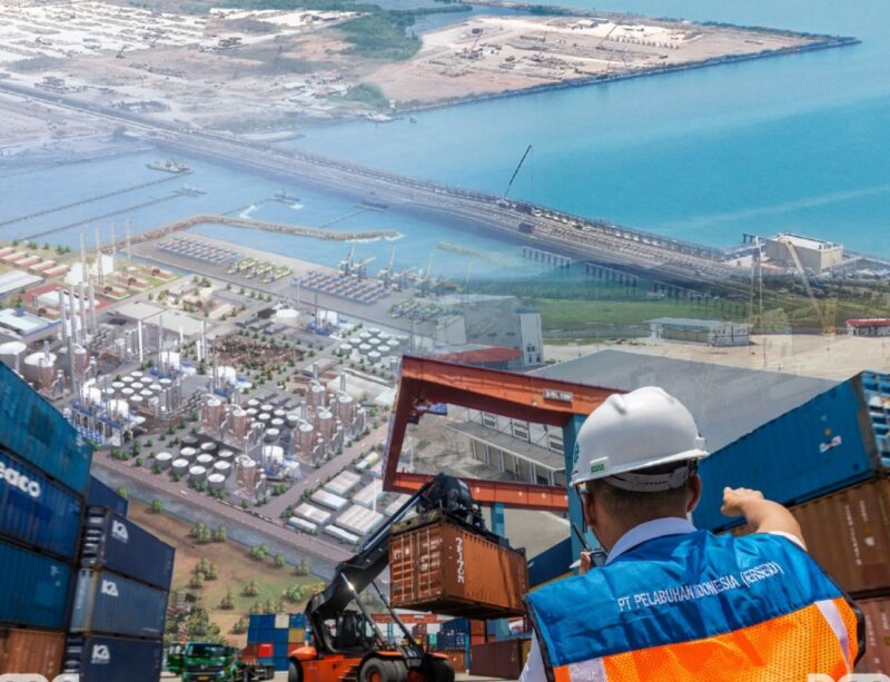 Ilustrasi Pelabuhan Terintegrasi. Foto : Pelindo