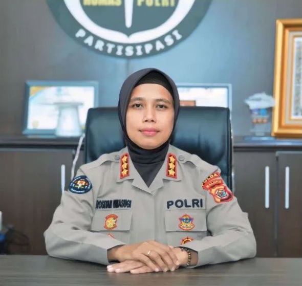 Kabid Humas Polda Maluku, Kombes Pol. Rositah Umasugi. 