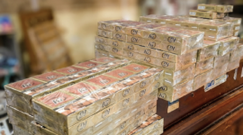 Barang bukti rokok ilegal yang diamankan Bea Cukai Ambon. Foto : Dok. Bea Cukai Ambon