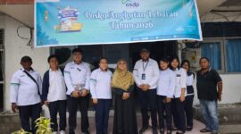 Anggota Komisi V DPR RI, Saadiah Uluputty meninjau langsung kesiapan Posko Mudik di Hunimua, Kecamatan Salahutu, Kabupaten Maluku Tengah, dan Waipirit, Kabupaten Seram Bagian Barat, pada Senin dan Selasa (16–17/3/2026). Foto : Istimewa 