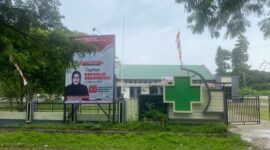 Potret kantor Dinas Kesehatan Kabupaten  Seram Bagian Timur, di Jalan Protokol Bula. Foto: Istimewa 