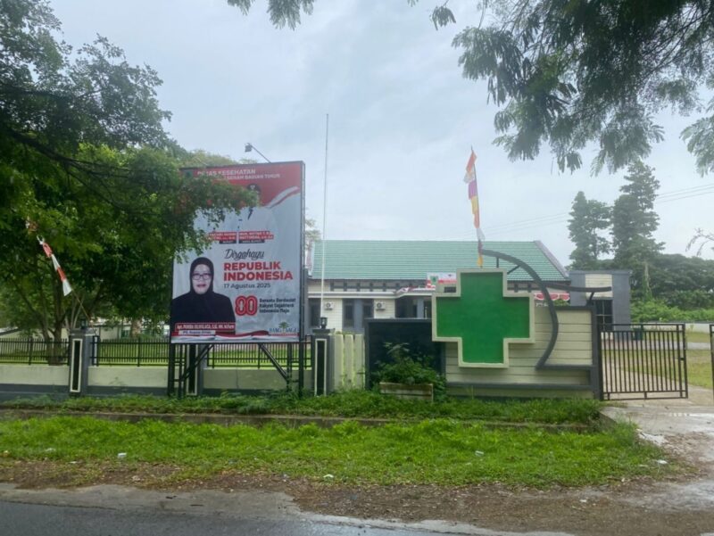 Potret kantor Dinas Kesehatan Kabupaten  Seram Bagian Timur, di Jalan Protokol Bula. Foto: Istimewa 