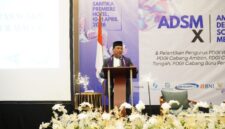 Pelantikan Pengurus Wilayah (Pengwil) PDGI Maluku, serta Pengurus Cabang (Pengcab) PDGI Ambon, Maluku Tengah, dan Buru yang berlangsung di Ballroom Hotel Santika, Ambon, Jumat (10/4/2026). FOTO: ISTIMEWA