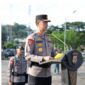 Kapolda Maluku, Irjen Pol Prof. Dr. Dadang Hartanto, menyampaikan arahan pada apel gelar Sabuk Kamtibmas dan Potensi Masyarakat yang berlangsung di Lapangan Letkol Pol Chr Tahapary, Tantui, Ambon, Rabu (15/4/2026). Foto : DOK. Polda Maluku
