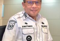Wali Kota Ambon, Bodewin Wattimena. Foto : Humas Pemkot Ambon.