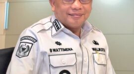 Wali Kota Ambon, Bodewin Wattimena. Foto : Humas Pemkot Ambon.