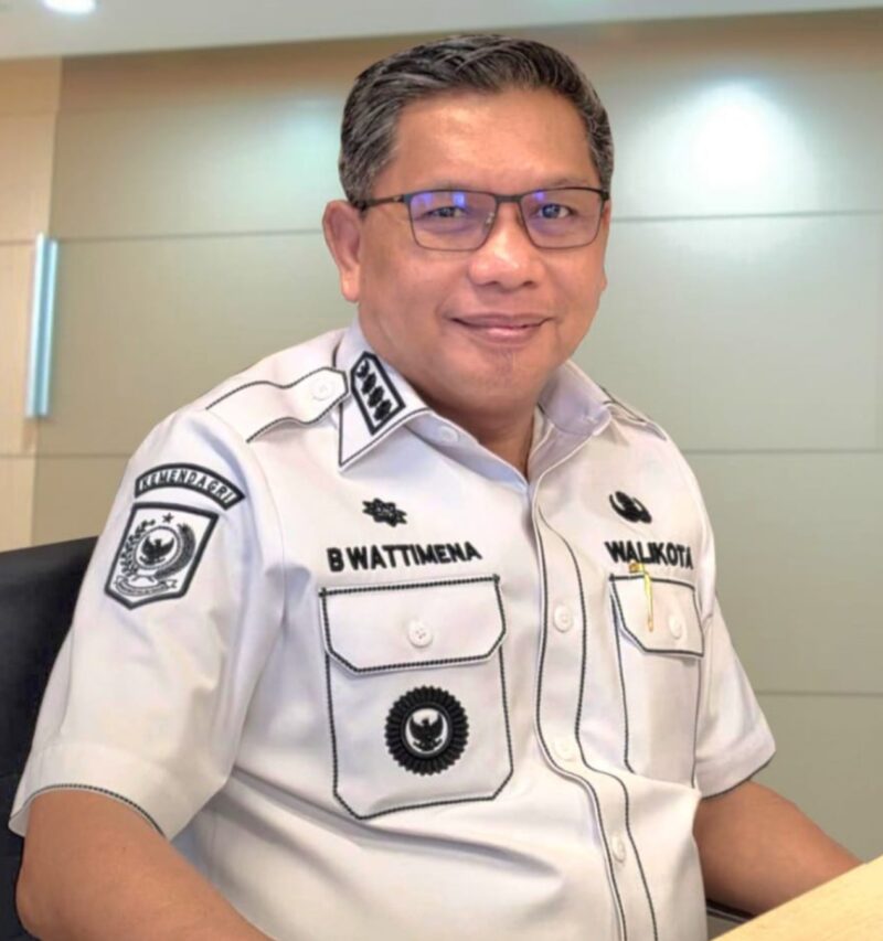 Wali Kota Ambon, Bodewin Wattimena. Foto : Humas Pemkot Ambon.