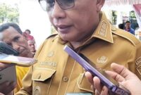 Wali Kota Ambon, Bodewin Wattimena saat diwawancarai di Ambon, Senin (25/5/2026). Foto: Istimewa