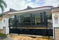 Tampak bagian depan rumah dinas Wali Kota Ambon di kawasan Karang Panjang, Kecamatan Sirimau, Kota Ambon. Foto ini diambil pada 14 Mei 2022. Foto : Kompas.com