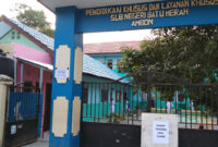 Sekolah Luar Biasa (SLB) Negeri Batu Merah, Kecamatan Sirimau, Kota Ambon. Foto : Dok. SLB Negeri Batu Merah