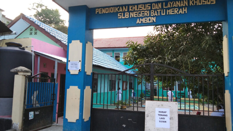 Sekolah Luar Biasa (SLB) Negeri Batu Merah, Kecamatan Sirimau, Kota Ambon. Foto : Dok. SLB Negeri Batu Merah