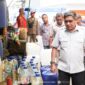 Wali Kota Ambon, Bodewin Wattimena meninjau langsung aktivitas di Pasar Lama, Kecamatan Sirimau, Kota Ambon, Kamis (21/5/2026). Foto: Humas Pemkot Ambon.