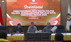 Wujudkan Data Akurat, KPU Maluku Dorong Parpol Optimalkan Pemutakhiran Berkelanjutan