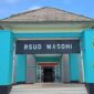 Tampak depan RSUD Masohi yang beralamat di Jl. dr. G. A. Siwabessy, Kelurahan Namaelo, Kecamatan Kota Masohi, Kabupaten Maluku Tengah. Foto : Istimewa