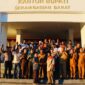 Pemerintah Kabupaten Seram Bagian Barat bersama unsur Forkopimda menggelar rapat mediasi guna menyelesaikan pertikaian di Aula Lantai II Kantor Bupati SBB, Senin (8/6/2026) guna menyelesaikan pertikaian antarwarga Dusun Olas dan Dusun Katapang, Kecamatan Huamual yang terjadi beberapa hari lalu. (Foto: Dok. Polres SBB)