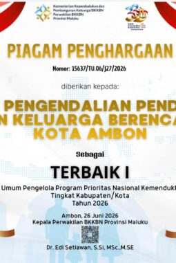 Borong Berbagai Penghargaan, Pemkot Ambon Raih Juara Umum Program Prioritas Nasional 2026