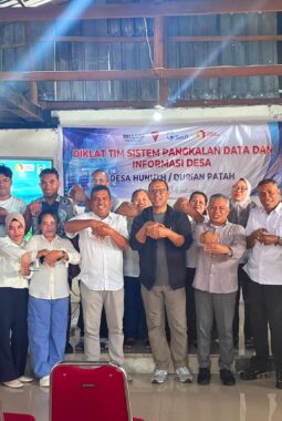 Dorong Tata Kelola Inklusif, Pemdes Hunuth Perkuat Satu Data Desa Berbasis QGIS