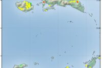 Tangkapan layar sebaran titik panas atau Hotspot di Maluku per Senin, 24 Agustus 2026. (Foto: BMKG/HEADLINETIMUR.COM)