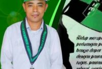 Ronan Payapo, anggota KAHMI Ambon. 