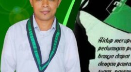 Ronan Payapo, anggota KAHMI Ambon. 