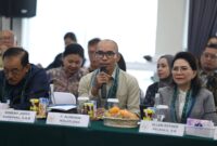 Anggota Tim Pansus RUU Daerah Kepulauan, Alimudin Kolatlena saat mengikuti Kunjungan Kerja ke Manado, Sulawesi Utara, Jumat (28/8/2026). (Foto Septamares/Karisma)