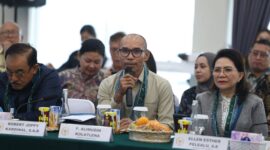 Anggota Tim Pansus RUU Daerah Kepulauan, Alimudin Kolatlena saat mengikuti Kunjungan Kerja ke Manado, Sulawesi Utara, Jumat (28/8/2026). (Foto Septamares/Karisma)