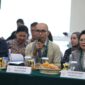 Anggota Tim Pansus RUU Daerah Kepulauan, Alimudin Kolatlena saat mengikuti Kunjungan Kerja ke Manado, Sulawesi Utara, Jumat (28/8/2026). (Foto Septamares/Karisma)