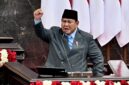 Presiden Prabowo Subianto menyampaikan pidato pada Rapat Paripurna Pembukaan Masa Persidangan I DPR RI Tahun Sidang 2026–2027 di Gedung Nusantara MPR/DPR/DPD RI, Jakarta, Jumat, 14 Agustus 2026. (Foto: BPMI Setpres/Rusman)

