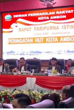 HUT ke-451, Walikota Ajak Semua Pihak Tuntaskan Persoalan Kota Ambon