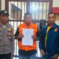 KT alias K, pelaku kekerasan seksual terhadap anak kandung, ditahan di Rutan Polres Seram Bagian Barat (SBB) pada Jumat (18/9/2026).  (Foto : Humas Polres SBB)