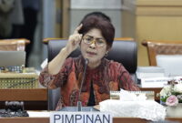 Ketua Pansus RUU Daerah Kepulauan DPR RI, Mercy Chriesty Barends dalam RDP Pansus RUU Daerah Kepulauan dengan Dirjen Perimbangan Keuangan di Gedung Nusantara II, Kompleks Parlemen, Senayan, Jakarta, Kamis (3/9/2026). Foto : Parlementaria
