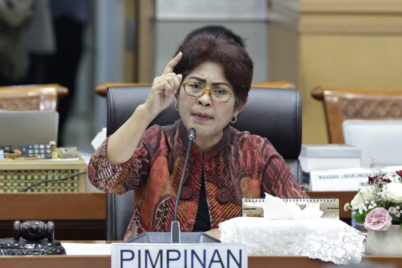 Ketua Pansus RUU Daerah Kepulauan DPR RI, Mercy Chriesty Barends dalam RDP Pansus RUU Daerah Kepulauan dengan Dirjen Perimbangan Keuangan di Gedung Nusantara II, Kompleks Parlemen, Senayan, Jakarta, Kamis (3/9/2026). Foto : Parlementaria